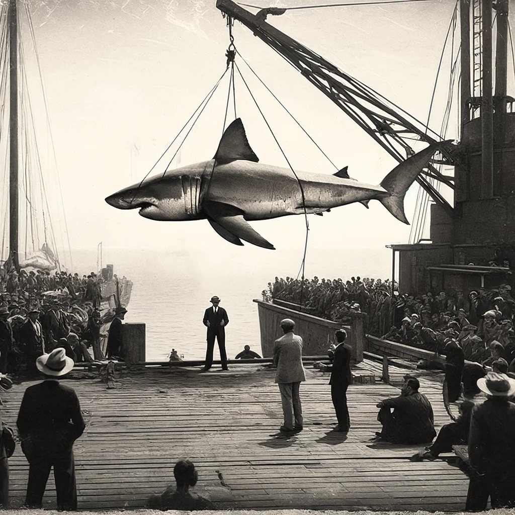 Old Records of Great White Sharks In Texas and Florida