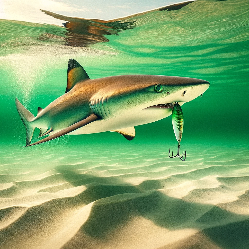 Encountering A Determined Blacktip Shark