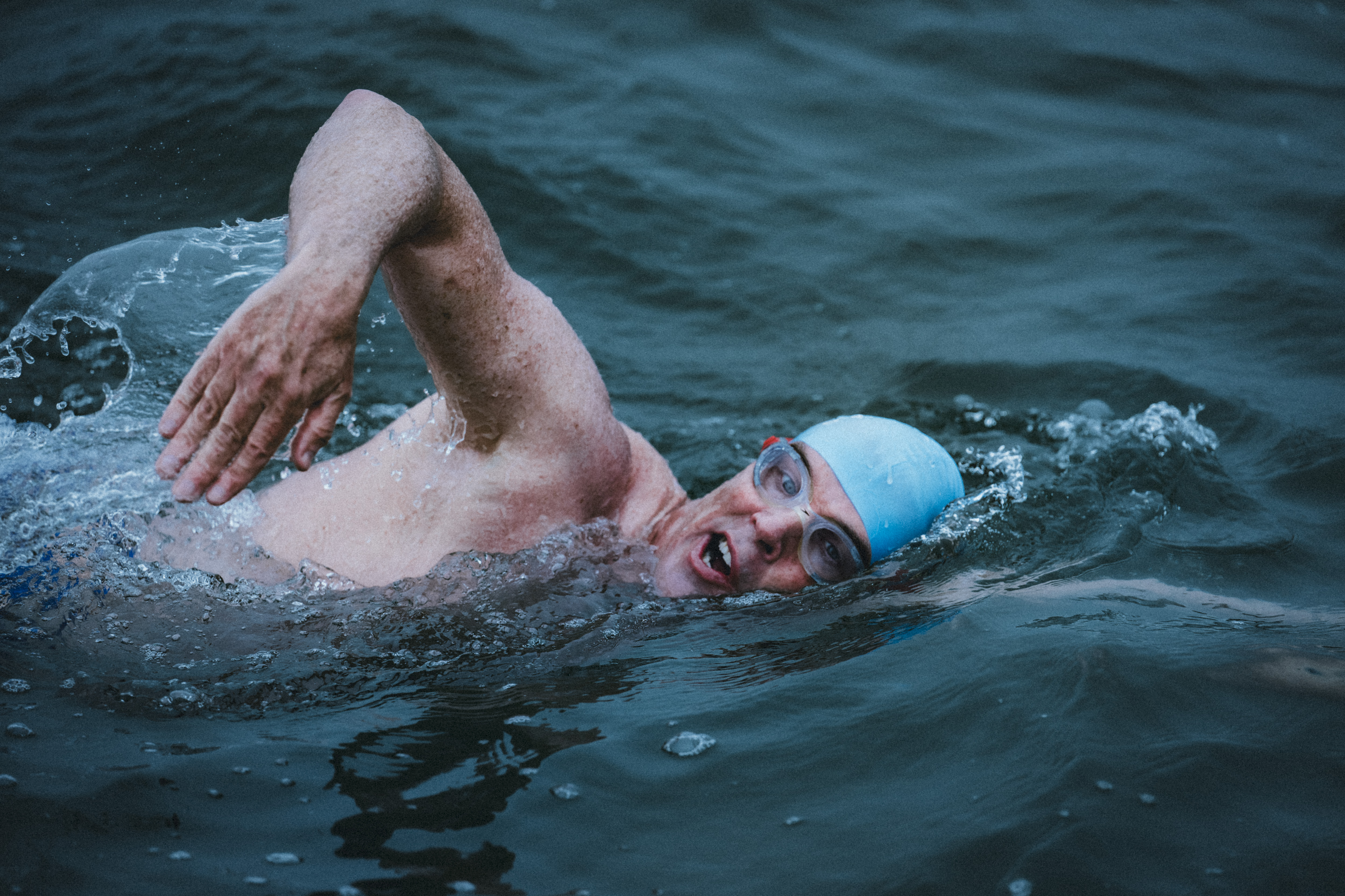 Swimming with Purpose: Lewis Pugh’s Epic Swim Around the Island of “Jaws”