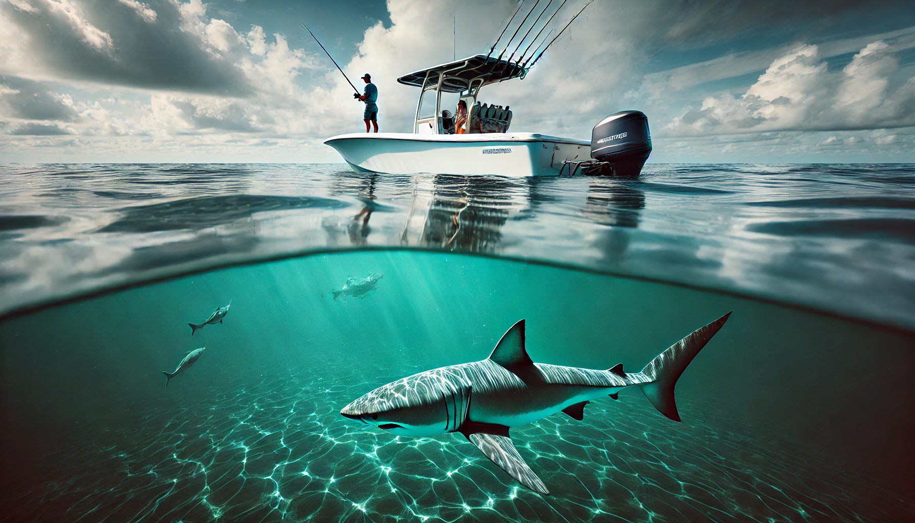 Why Did A Great White Shark Bite A Boat in Florida Gulf Waters?