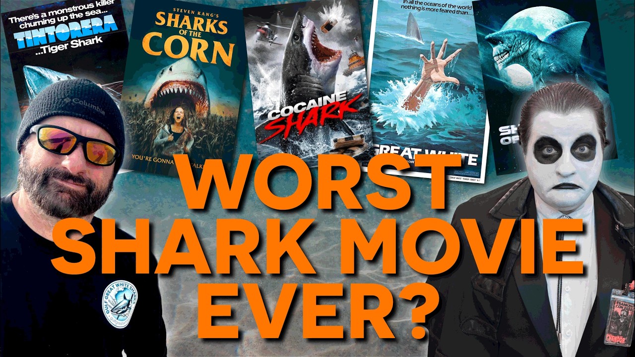 Count Drahoon and Chester Moore Count Down the 5 Worst Shark Movies Ever Made